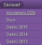 Module Inscriptions DSN 1/2 Le module Inscriptions DSN vous permet de gérer l inscription, désinscription de vos