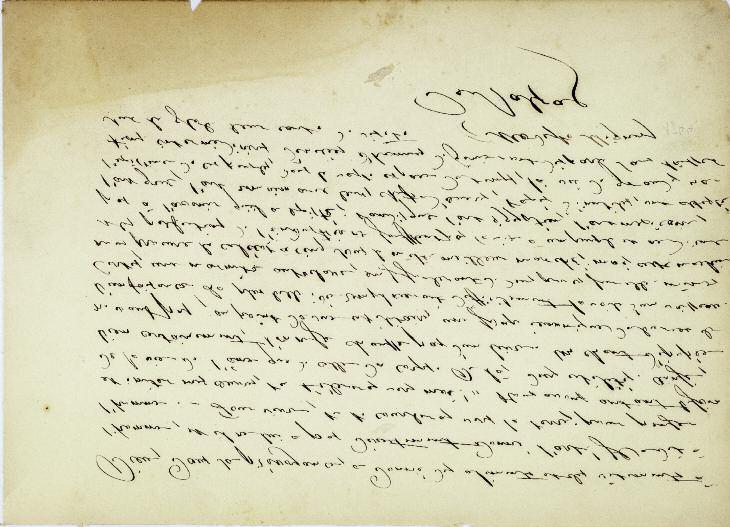 129 129. BALZAC (Honoré de). MAnUsCrit AUtoGrAPHe de Modeste MiGnon, signé de Balzac, sans date, une page in-4 oblong (290 x 210 mm), sous chemise demi-maroquin noir moderne.