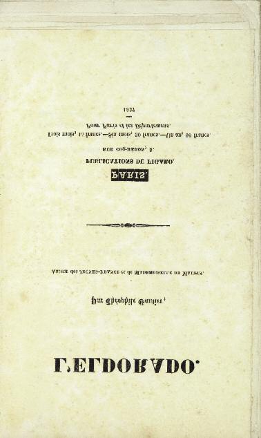 189. GAUtier (théophile). L eldorado. Paris, Publications du Figaro, 1837.