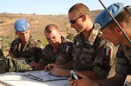 PARTICIPATIONS FRANÇAISES À DES OPÉRATIONS SOUS L ÉGIDE DE L ONU EN 2005 LIBAN : Force intérimaire des Nations Unies au Liban (FINUL depuis 1993).