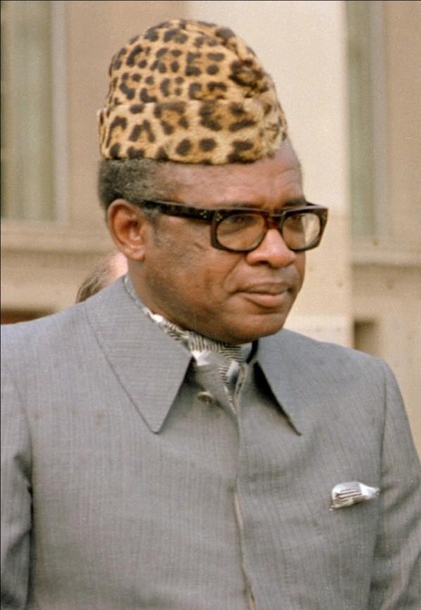 1965, Mobutu prend le pouvoir (soutenu par les Belges et les E.U.