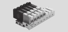 Electrodistributeurs MHA2, distributeurs à commutation rapide Fiche de données techniques - Distributeur d embase Fonction -P- Tension 5, 12, 24 V CC -L- Pression 0,9 +8 bar -Q- Plagedetempérature 5