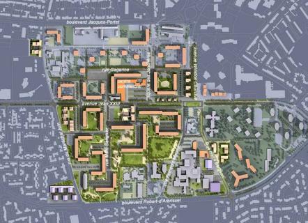 Diversifier l habitat et les activités sur les quartiers Autre volonté affirmée de la Ville d Angers : réorganiser les
