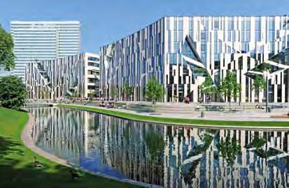 Düsseldorf toujours en train de se réinventer Le développement urbain est un processus dynamique.