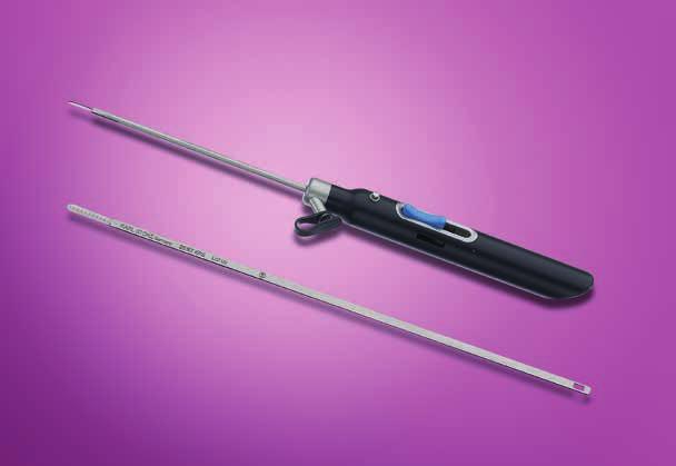 Scalpel pour pylore avec insert de scalpel à usage unique Un scalpel pour pylore destiné à la chirurgie pédiatrique fait désormais partie du set d instruments KARL STORZ pour pyloromyotomie.