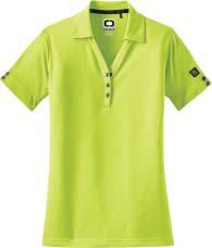 CHEMISES SPORT POLO GLAM POUR FEMMES 7,6 oz, tricot double maille 100 % polyester