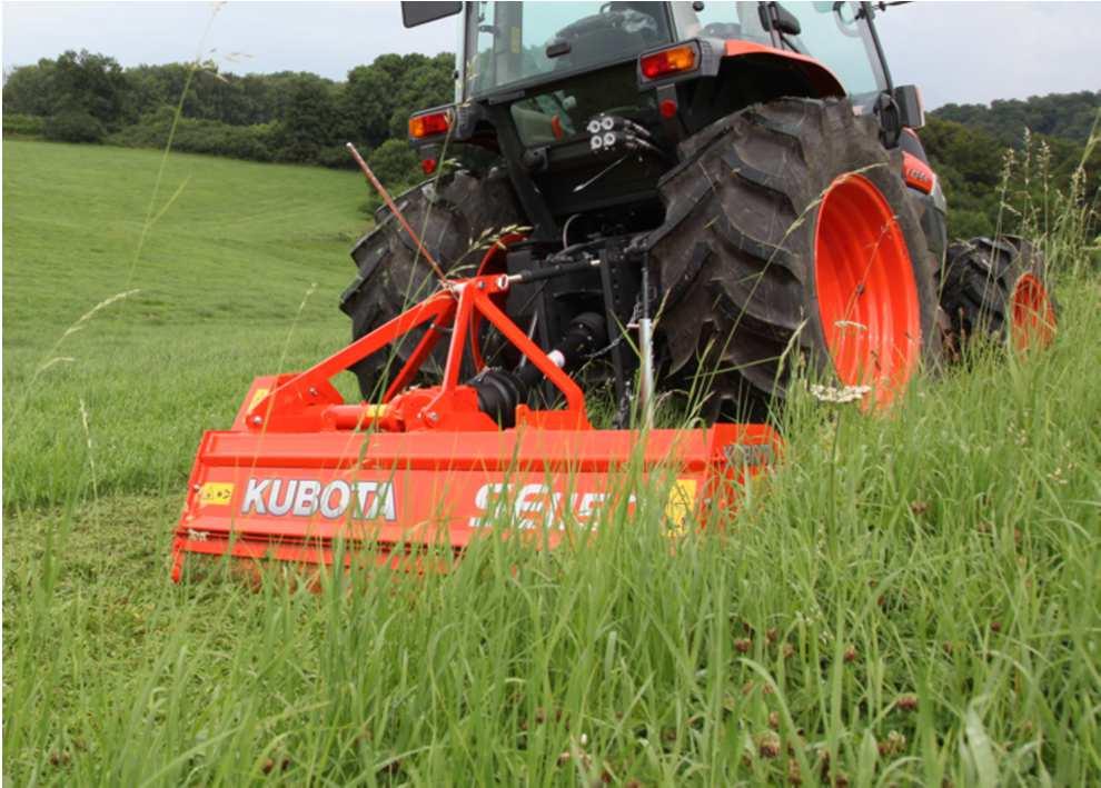 Kubota SE1000 Pour tracteurs jusqu à 50ch Broyeur d espaces verts