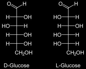 L isomérie L,D Les glucides et les acides aminés présentent un autre type de stéréoisomérie.