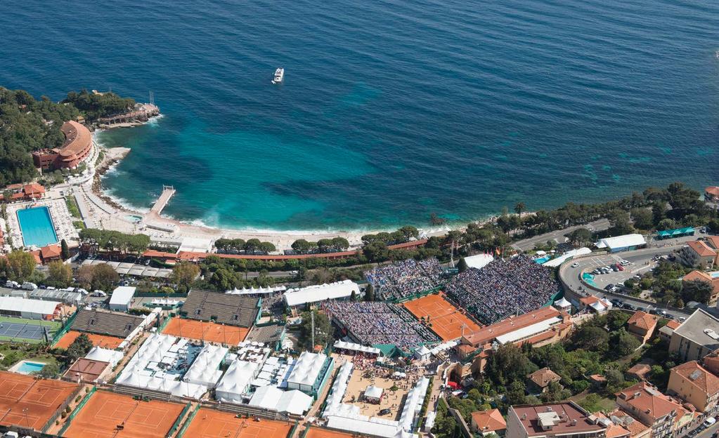 Du 14 au 22 avril 2018, les Courts de tennis du Monte-Carlo Country Club accueilleront le Rolex Monte-Carlo