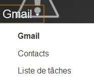 Cliquez sur l onglet "Gmail" ;
