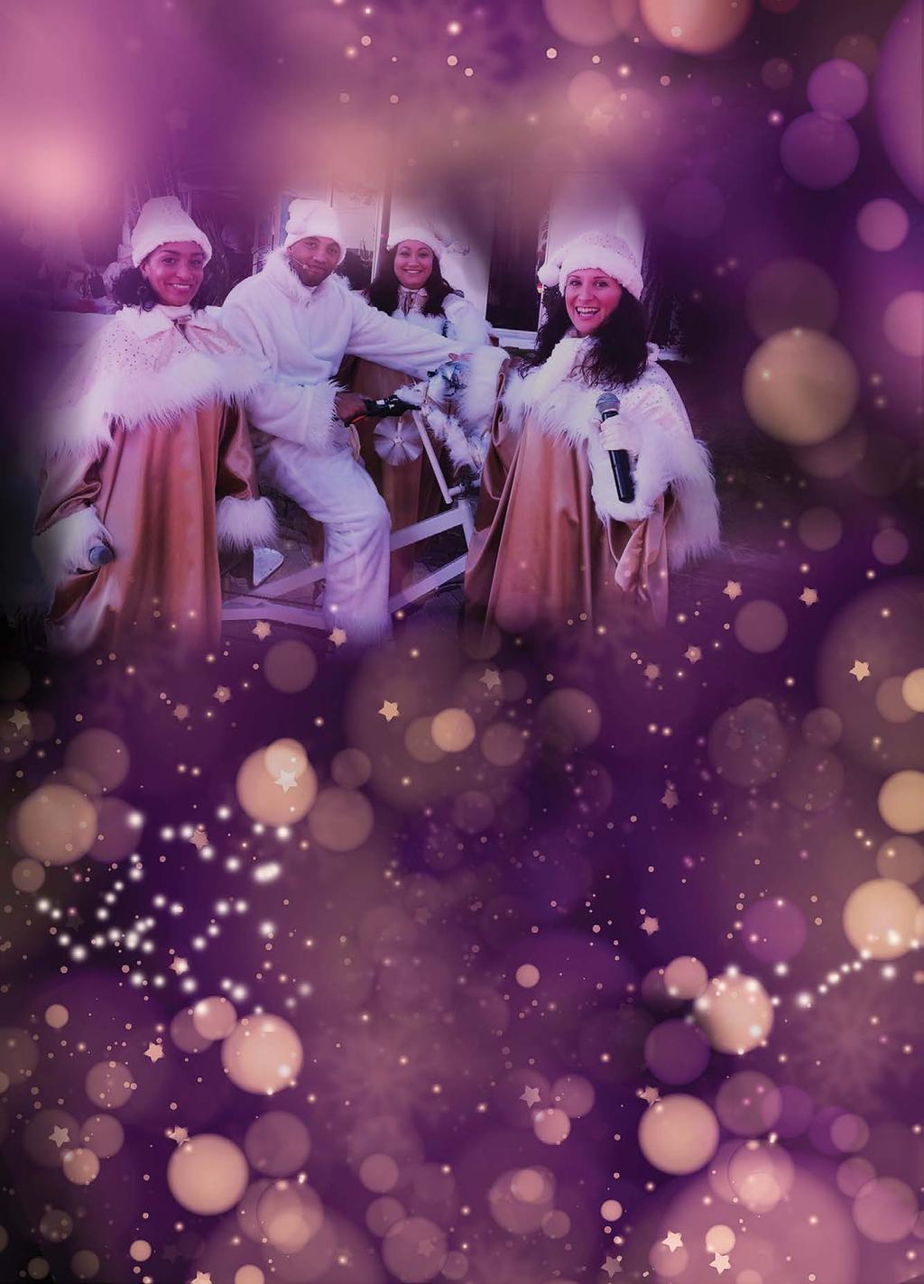 Mardi 20 & Samedi 24 11H - 17H Joyfully Gospel et le tripode de Noël 4 chanteurs en costume gospel de Noël déambuleront en tripode dans les rues de Brignoles.