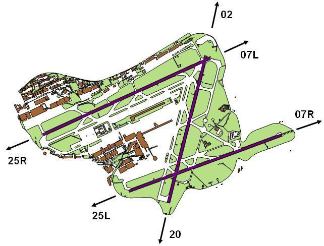 1. Introduction En matière de bruit du trafic aérien, la Région de Bruxelles-Capitale subit essentiellement l impact de l aéroport de Bruxelles-National.