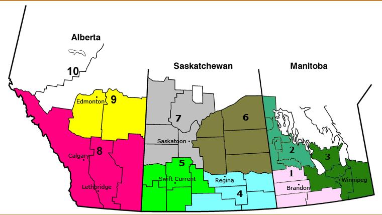 Figure 3 Zones de culture dans l Ouest canadien Commission