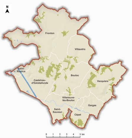 Superficie : 161 km² Présentation de l EPCI Données de cadrage Sources : CD31, Préfecture 31 Cartographie : Conseil Départemental de la Haute-Garonne DDET septembre 2016 Population Taux de croissance