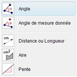 4 ème Partie : Symétrie centrale et mesure des angles 4 1. Indiquer les valeurs des angles du triangle ABC, et de son symétrique A B C avec l outil.