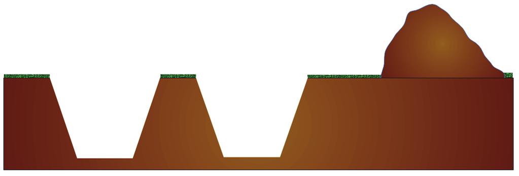 Terrassement Réaliser une fouille indépendante pour chaque cuve et si besoin, rabattre la nappe d eau souterraine jusqu à la fin des travaux de remblaiement de la cuve.
