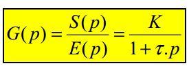 2- Système du premier ordre L équation temporelle qui régit un système du 1 er ordre est une équation différentielle linéaire du 1 er ordre (à coefficients constants), elle s écrit : Avec τ,