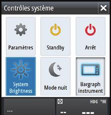 Comment utiliser le système Le système multi-fonctions NSO evo2 offre plusieurs choix d utilisation Utilisation de l écran tactile : La sélection des objets et l accès au menu par les gestes tactiles
