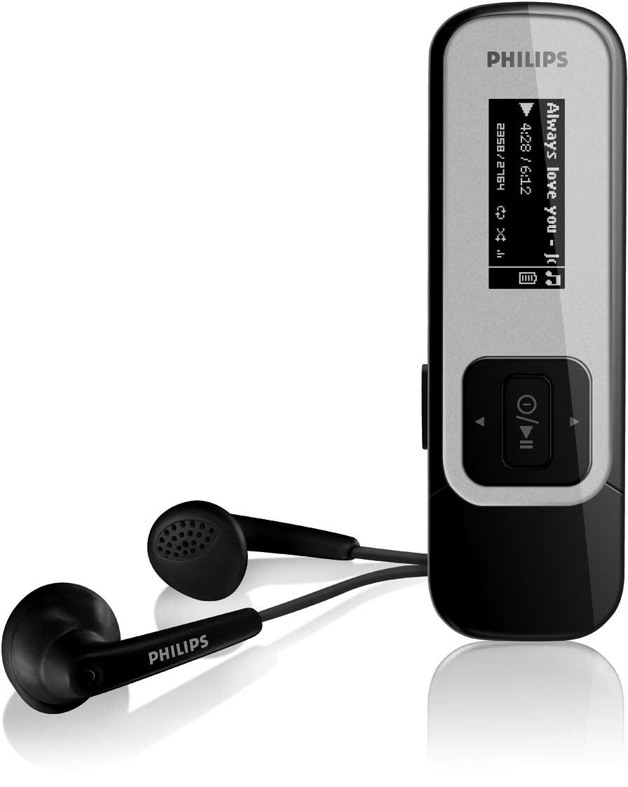 Lecteur audio vidéo Philips GoGear SA2510 SA2511 SA2515 SA2516 SA2520 SA2521 SA2525 SA2526 SA2540