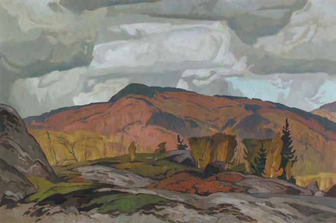 A.J. CASSON October ~ Madawaska Country oil on board, signed,
