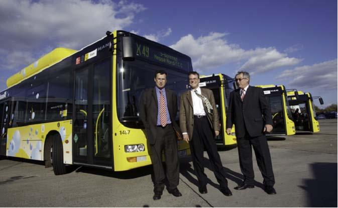 supplémentaires se 200 kw ICE Début 2008: 1 bus supplémentaire de