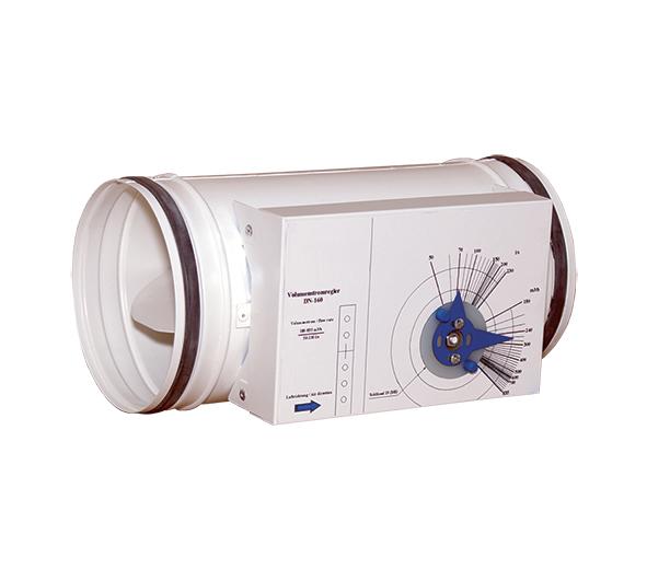 Régulateur de débit d'air constant sans outil de paramétrage ECSS, ECSD pour systèmes de climatisation et de ventilation, adaptés à une installation verticale et horizontale dans les gaines de