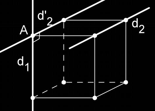 Propriété : (P 1 ) Si deux droites sont parallèles, toute droite orthogonale à l'une est orthogonale à l'autre.