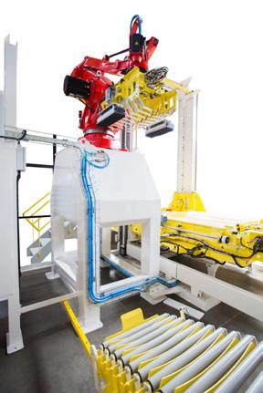 CETEC INDUSTRIE ROBOT DE PALETTISATION CETEC Industrie complète sa gamme en solution de palettisation, avec un outil polyvalent : LE ROBOT.