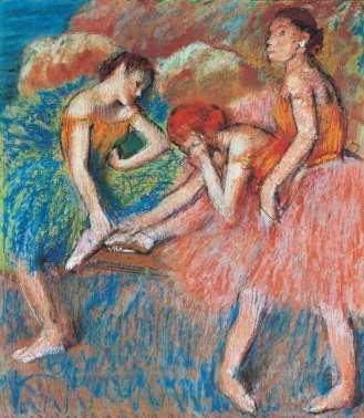 Dossier pédagogique / Degas, un peintre impressionniste? Un peu de littérature Danseuses (Danseuses au repos), v.