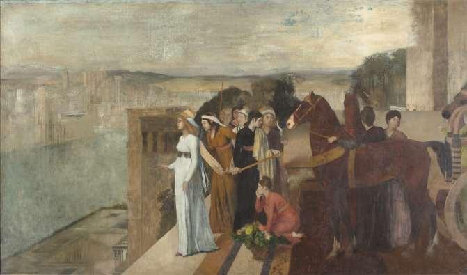 Sémiramis construisant Babylone, 1861 Huile sur toile, 151 258 cm Paris, musée d