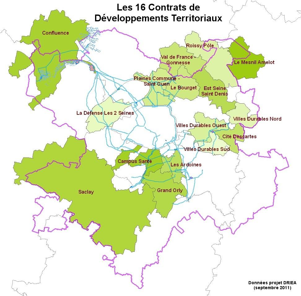 Plusieurs usines du SIAAP impactées significativement : 1 - Marne aval 2 - Seine Morée 3 - Seine amont 4 - Seine aval 5- Seine Grésillons Un développement au cœur de l agglomération?