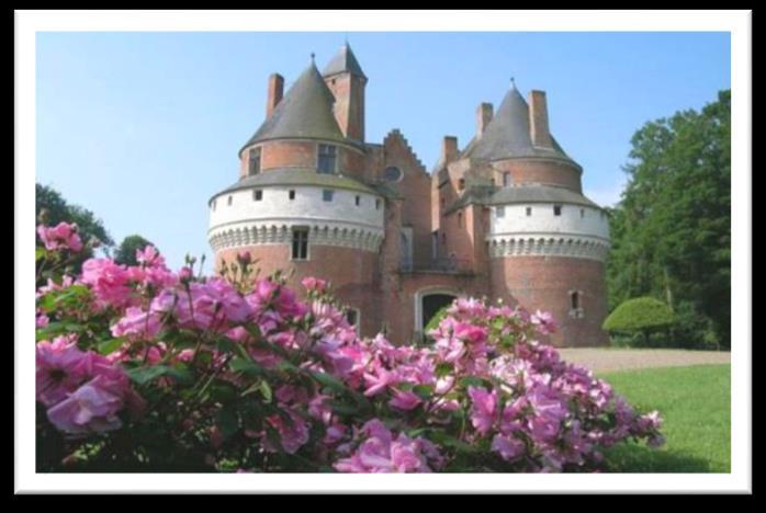 GERBEROY La fête des Roses et le Château de Rambures Dimanche 04 juin 2017 Départ 07h00 d Orchies.