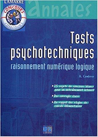 Tests Psychotechniques Raisonnement Numerique Logique Pdf Telecharger Lire Pdf Free Download