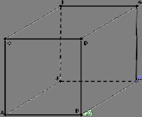 On comprend ici que les droites (BH) et (IJ) sont non sécantes et non parallèles. Remarque. Les droites (IJ) et (HG) sont parallèles. La droite (BH) et la droite (HG) sont perpendiculaires.