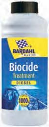 Gamme «Bardahl» 14 Additifs Traitement biocide Diesel bactéricide et fongicide - Permet de lutter ef acement contre les bactéries, levures et autres moisissures.