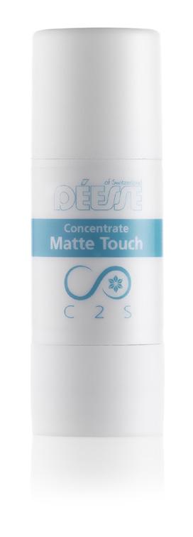 123840 C2S Concentrate Matte Touch, 15 ml Concentré équilibrant à effet matifiant visible Agit de manière efficace contre les impuretés et les zones de brillance disgracieuses.