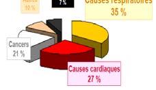Diabète 20 (20 %) DEVENIR DES PATIENTS De quoi meurent les patients atteints de BPCO?