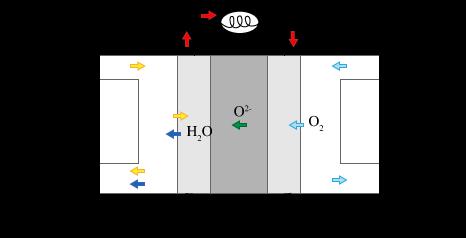 III. Un exemple de pile à combustible : la pile à hydrogène. La pile à hydrogène est un processus continu de conversion d'énergie chimique en énergie électrique.