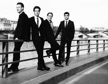Quatuor Van Kuijk. Du style, de l énergie et le sens du risque. Ces quatre jeunes français font sourire la musique.