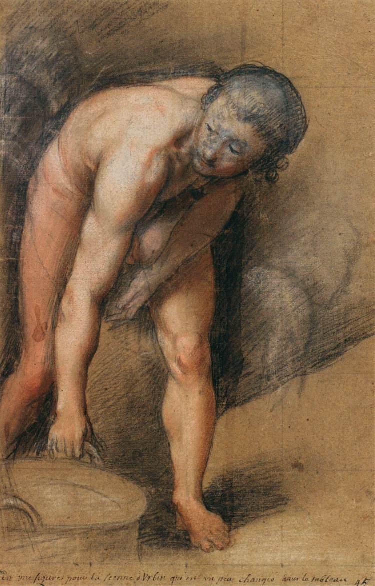 Federico Barocci (Urbino, 1528/35 Urbino, 1612), Etude d homme,