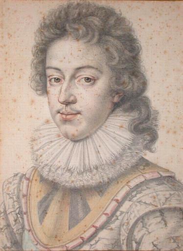 Daniel Dumonstier (Paris, 1574 Paris, 1646), Portrait de Louis