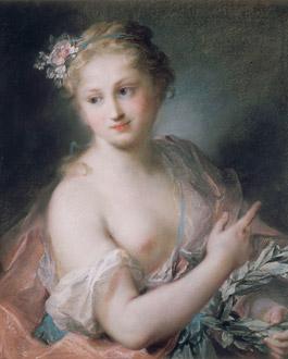 Rosalba Carriera (Venise, 1675 Venise, 1757), Nymphe de la