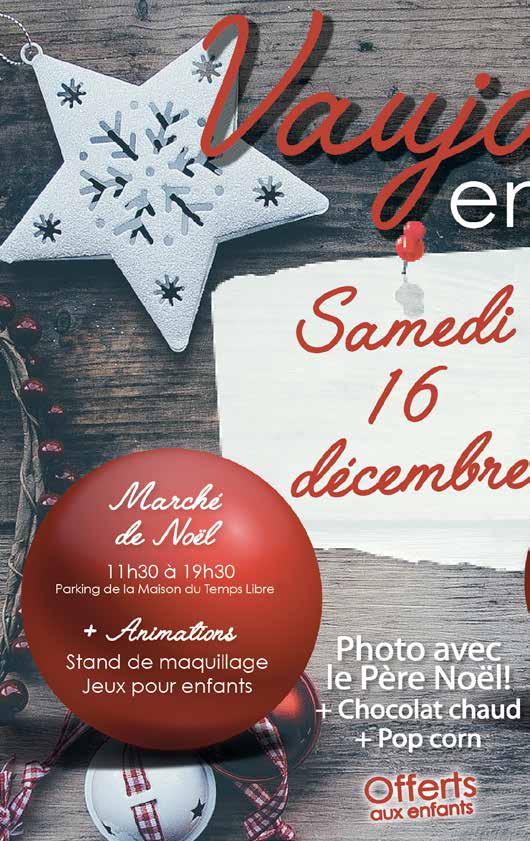 actualités Valjoviennes évènement Décembre en fête Comme chaque année, à Vaujours et partout en France, le mois de décembre rime avec festivités!