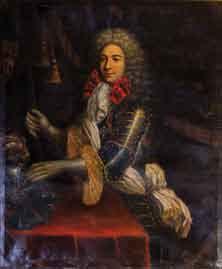 10 10 ECOLE FRANCAISE VERS 1680 Portrait d'homme en armure Toile ovale d'origine 96 x 73,5 cm Restaurations