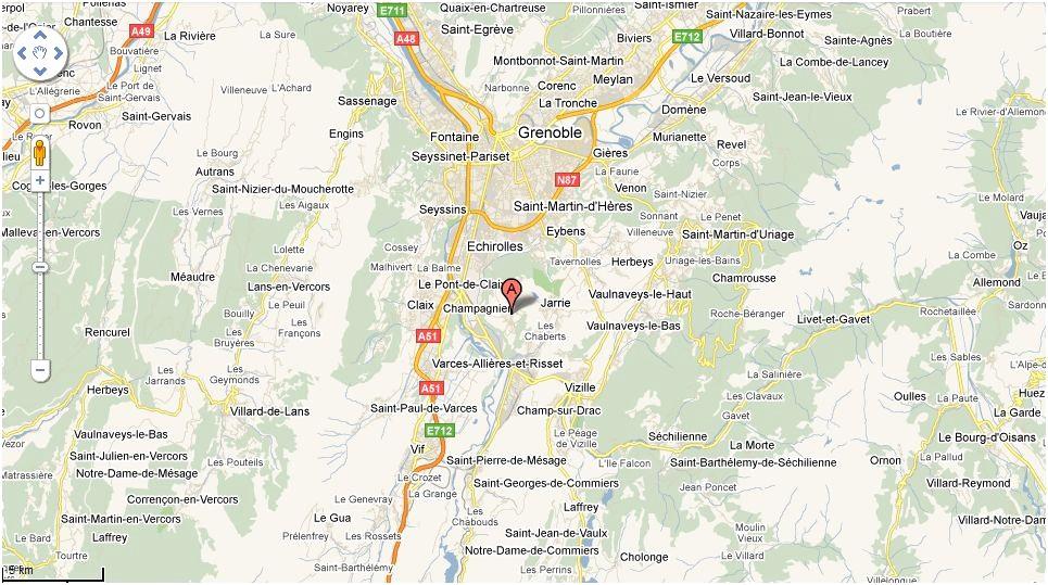 Localisation & plan A 10 Km de Grenoble Centre ville A 4 Km d Echirolles A 6