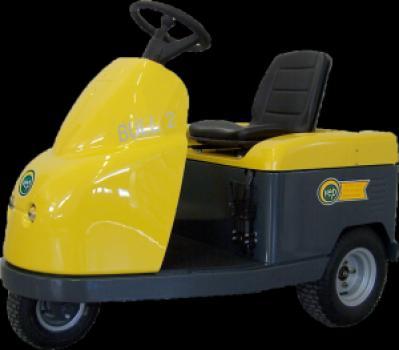 Tracteur électrique a batteries BULL 4 Capacité de traction charge nominale kg 4000 Motorisation électrique, Dimensions longueur mm 1500 Largeur mm 900 Hauteur d'assise mm 840