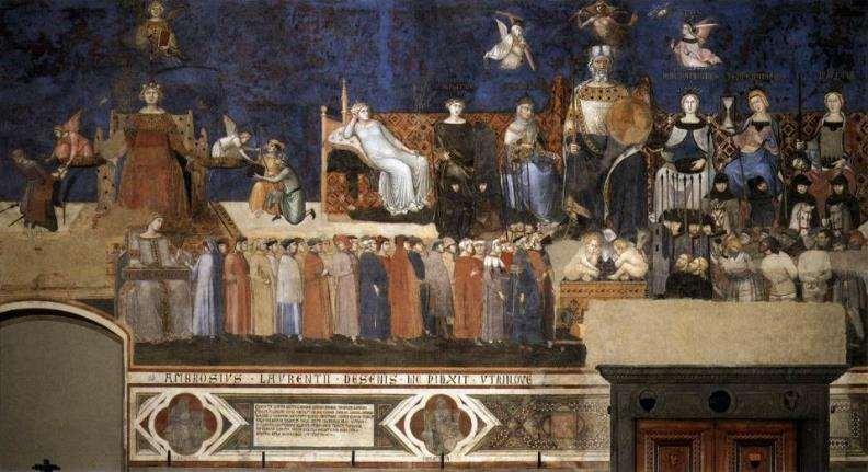 Ambrogio Lorenzetti, Palazzo Publico,