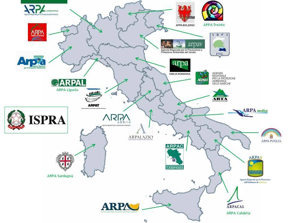 Qui surveille la qualité de l air en Italie? En Italie, la surveillance de la qualité de l air est confiée aux Régions, qui font usage du système des Agences pour l Environnement.