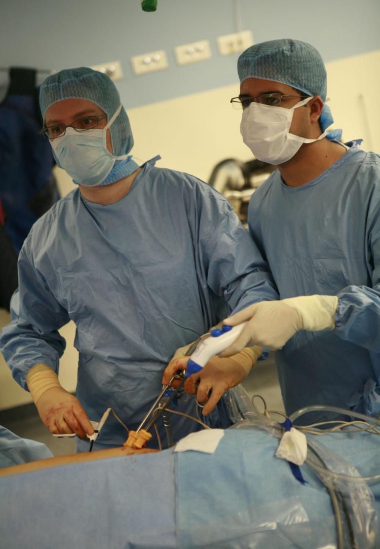 III. Explication d une intervention de chirurgie prostatique au laser Lien pour