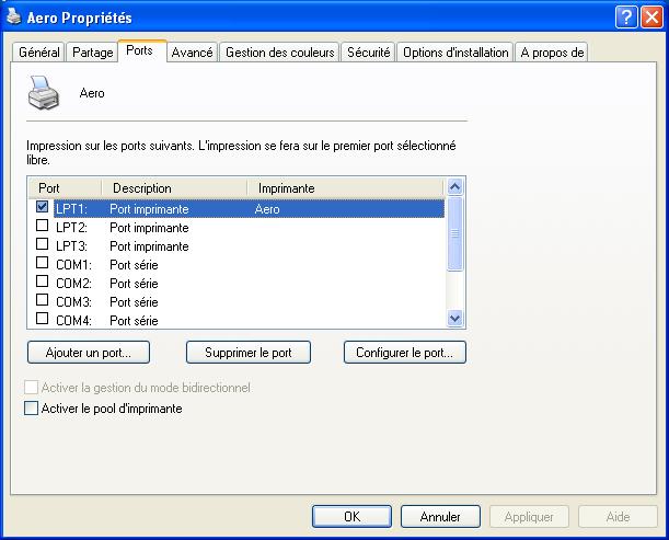 IMPRESSION SOUS WINDOWS 47 POUR CONFIGURER LE PORT TCP/IP STANDARD (RAW ET LPR) SOUS WINDOWS REMARQUE : Les procédures suivantes présentent des illustrations sous Windows XP.